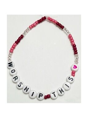 Taylor Swift Eras Tour Friendship Bracelet Lover False God Worship This Love